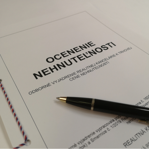Ocenenie nehnuteľnosti na úradné účely