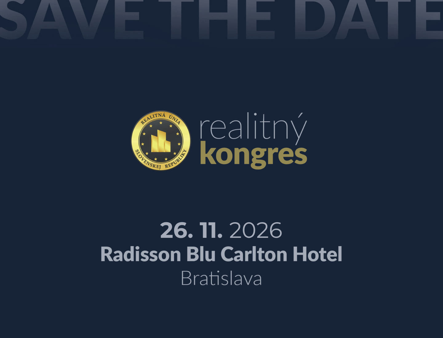 Realitný kongres 2026