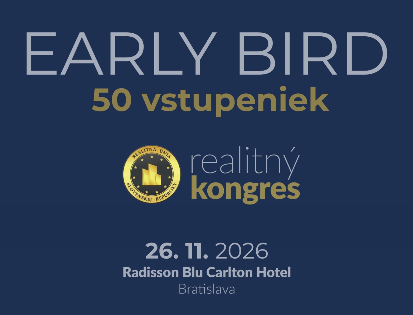 Realitný kongres 2026